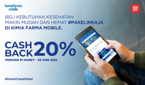 Read more about the article Beli Kebutuhan Kesehatan Lebih PeDe karena #Apa2Bisa Pake LinkAja di  Kimia Farma Mobile